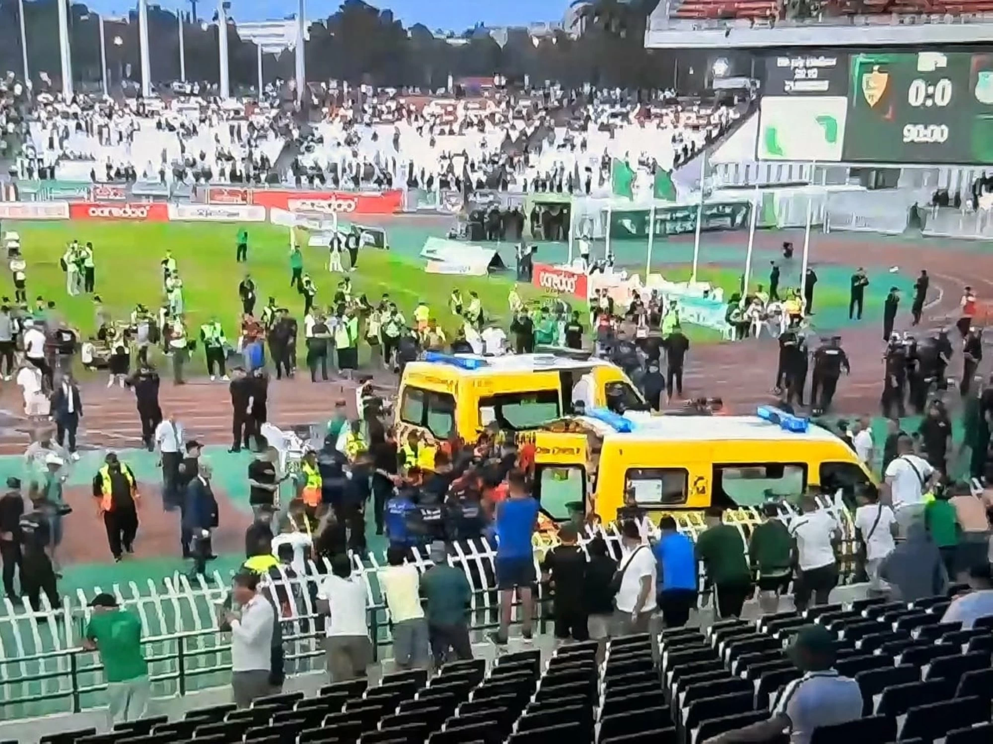 ارتفاع حصيلة ضحايا حادث ملعب 5 جويلية بالجزائر إلى 3 قتلى و81 مصاباً