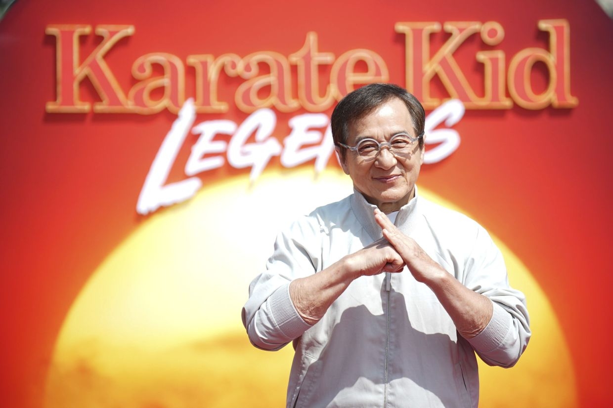 Jackie Chan, Ralph Macchio join martial arts forces in new Karate Kid movie