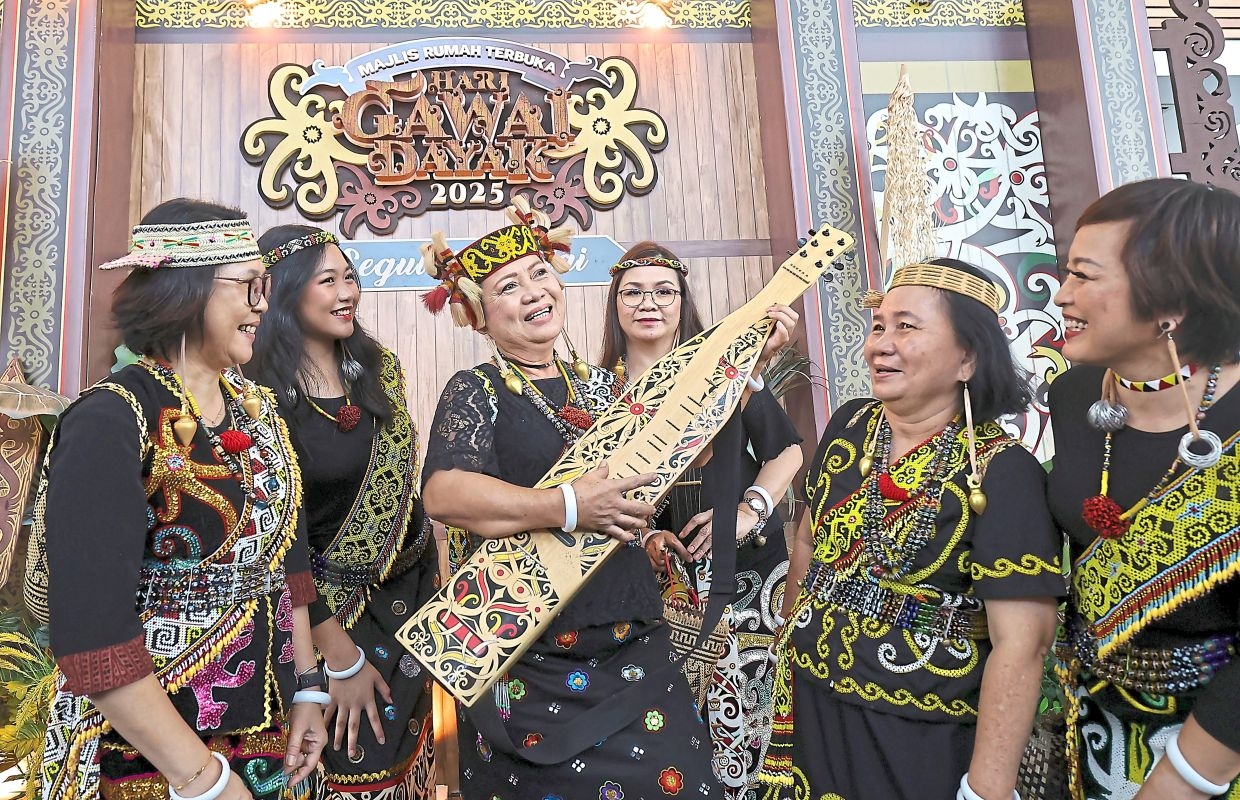 Thousands attend Sarawak's Gawai Day open house