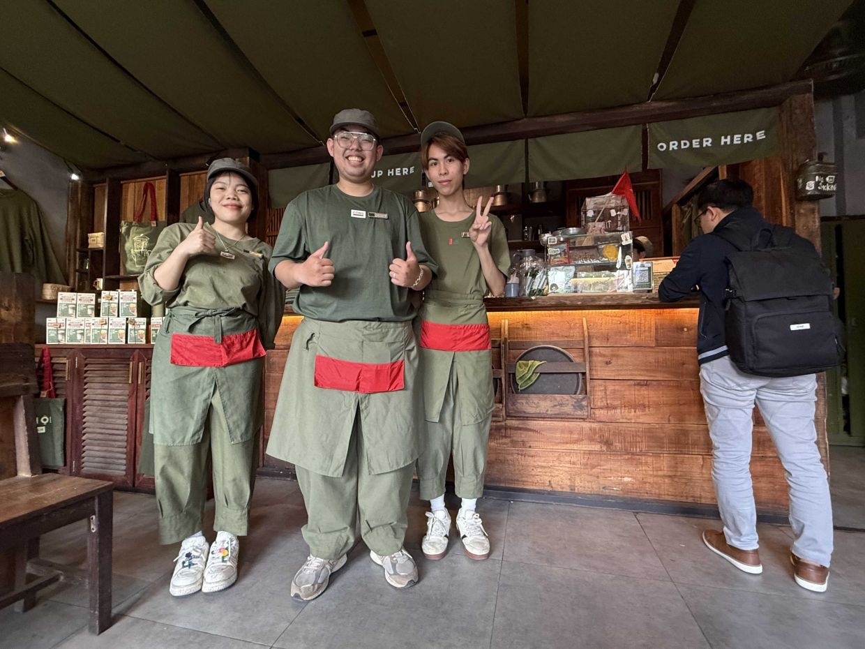Vietnam's war-themed coffee chain: Where hipsters meet Vietcong