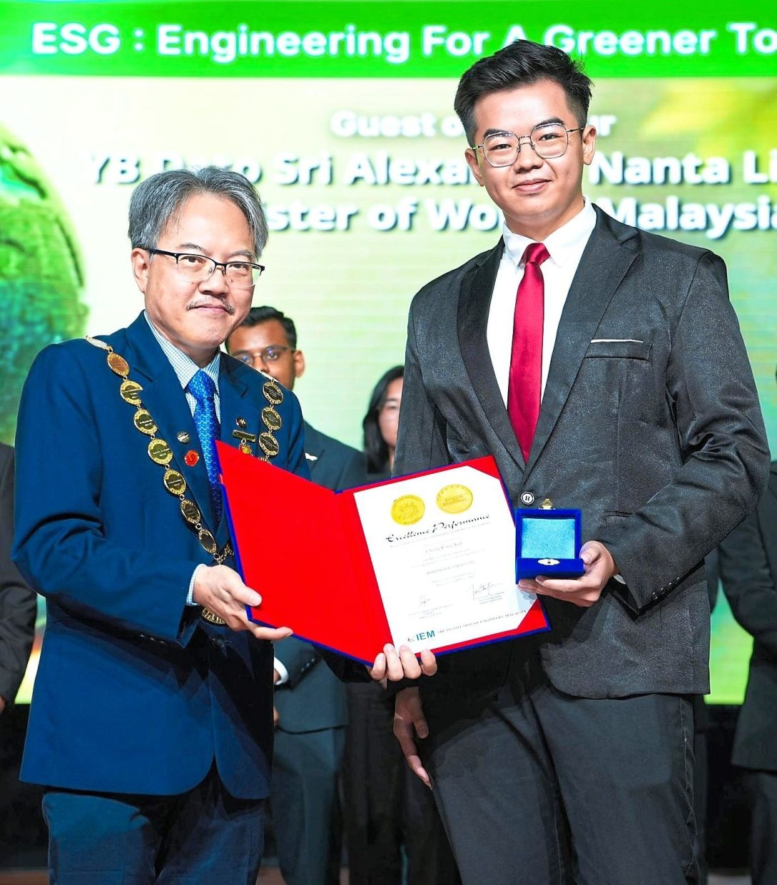 APU grad gets IEM nod of excellence