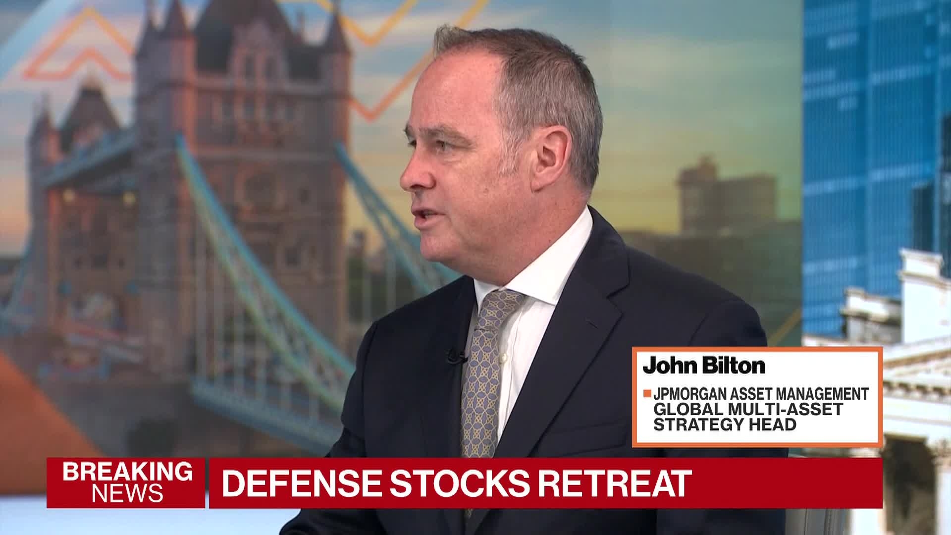 JPMorgan's Bilton on Defense Stocks, European Growth