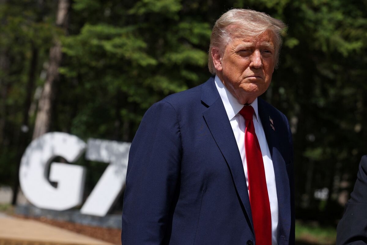 Trump to Leave G-7 Summit and Return to Washington on Monday
