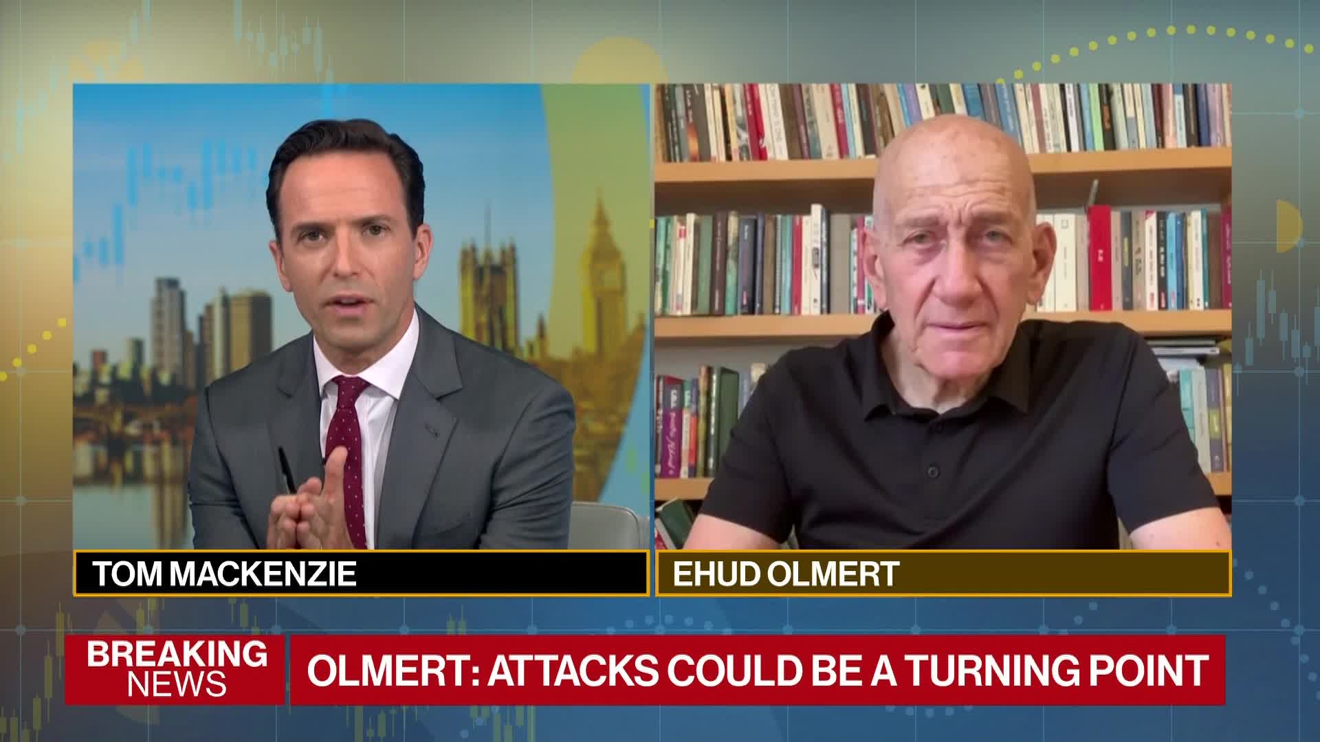 Iran Strike a Possible Turning Point for Mideast, Former Israeli PM Olmert Says