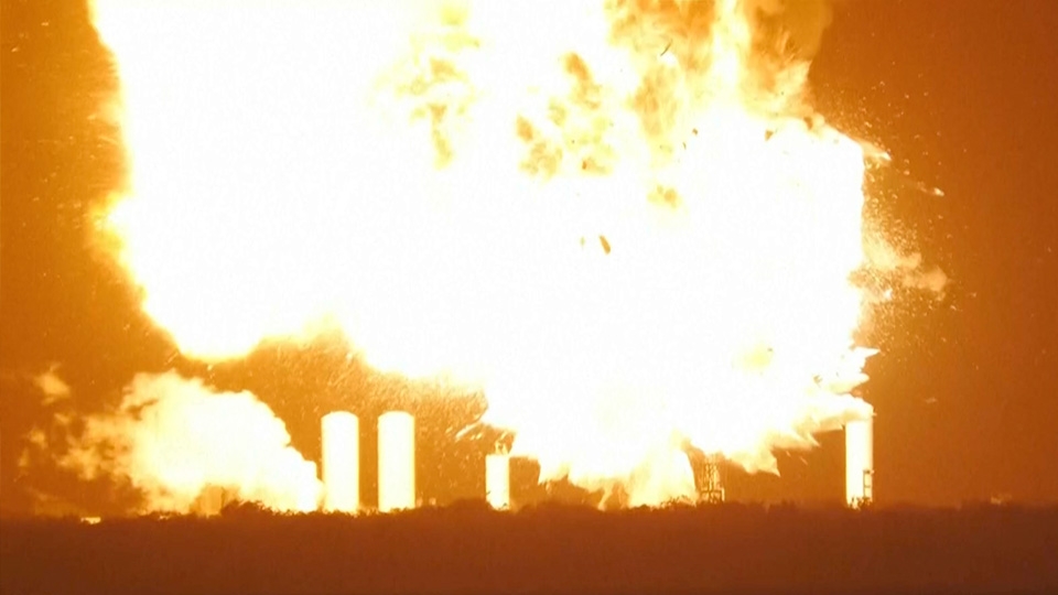 SpaceX Rocket Explodes in Texas