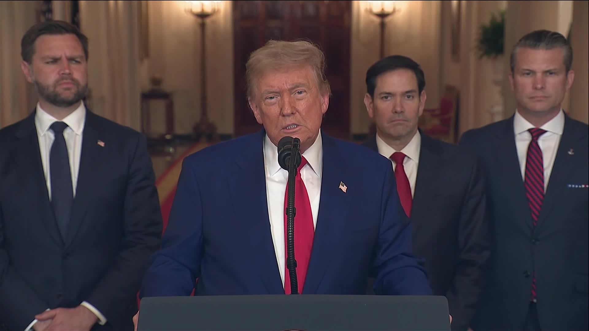 Trump Congratulates Israel on Successful Joint Airstrike