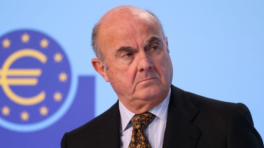 In Full: ECB's Guindos on Inflation, Financial Stability