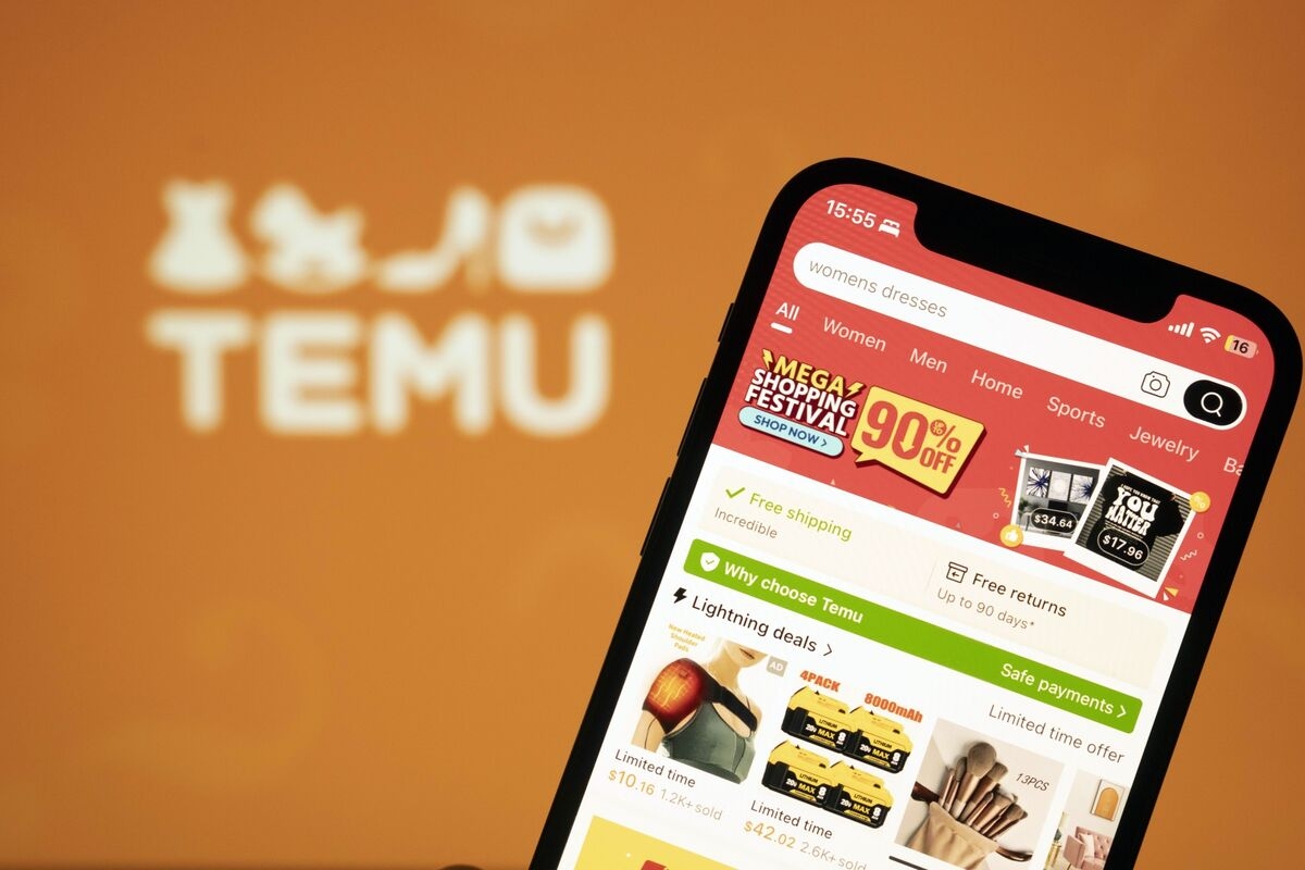 Temu's US Sales on a Losing Streak on Tariffs, Ad Spending Cut