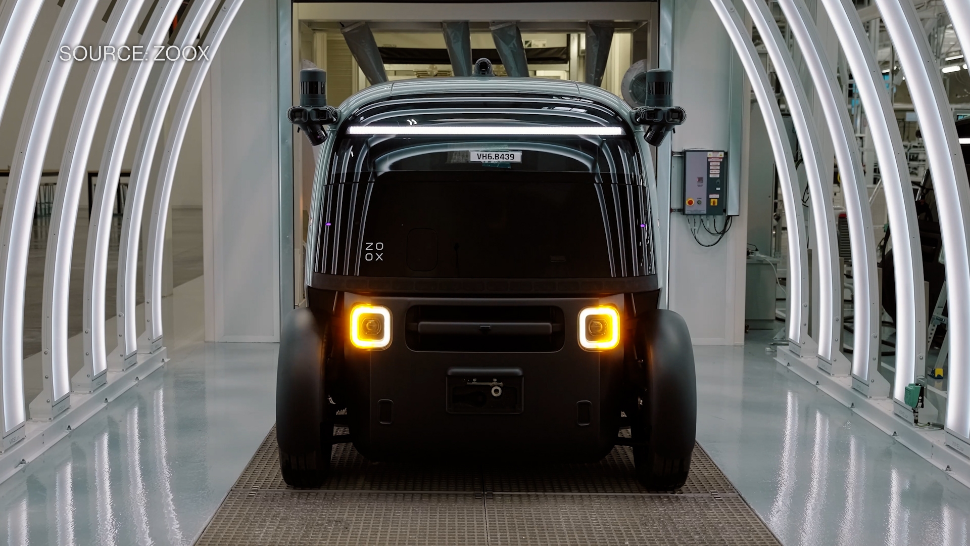 Amazon-Backed Zoox Opens Robotaxi Plant