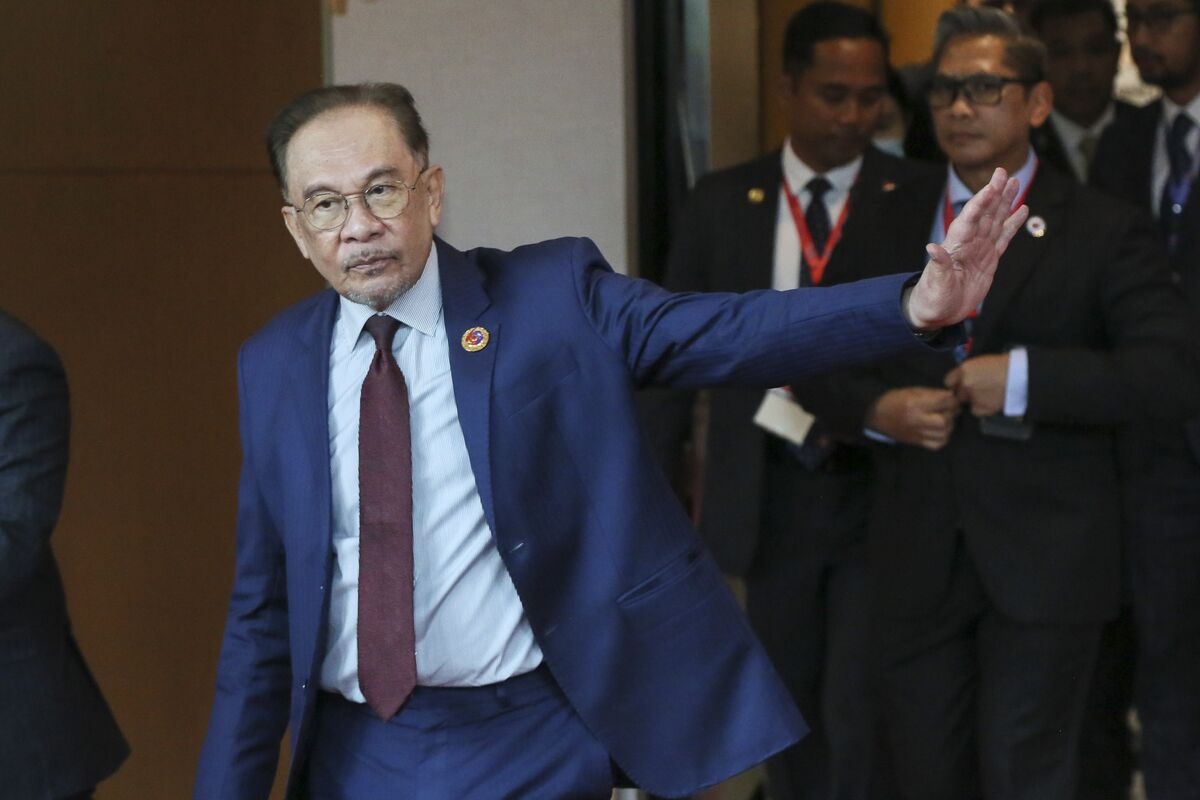 Malaysia's Anwar Says Trade Talks With US Have Been ‘Excellent'