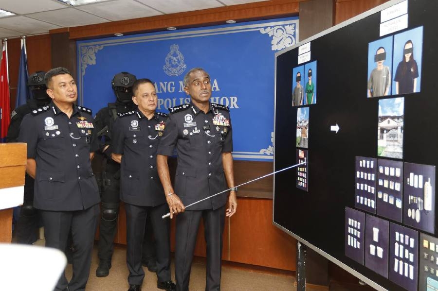 Over RM7mil in drugs, cash and assets seized in Johor