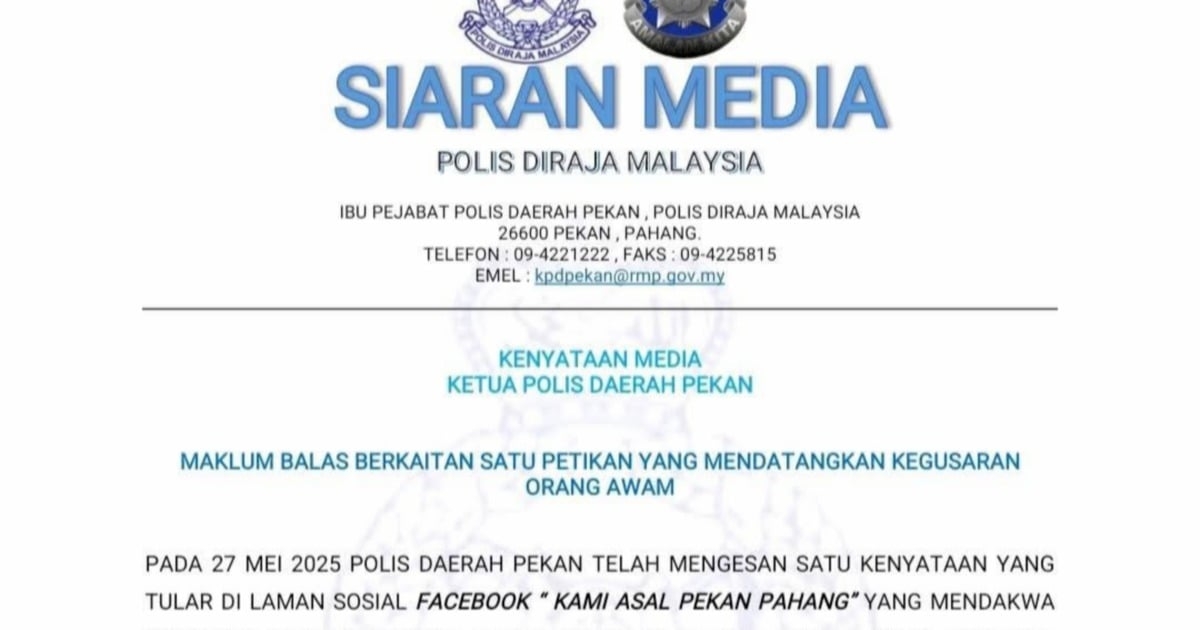 Cops deny viral claims of hypnosis in Pekan robberies