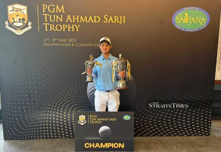 Anson holds nerve to claim Tun Ahmad Sarji Trophy