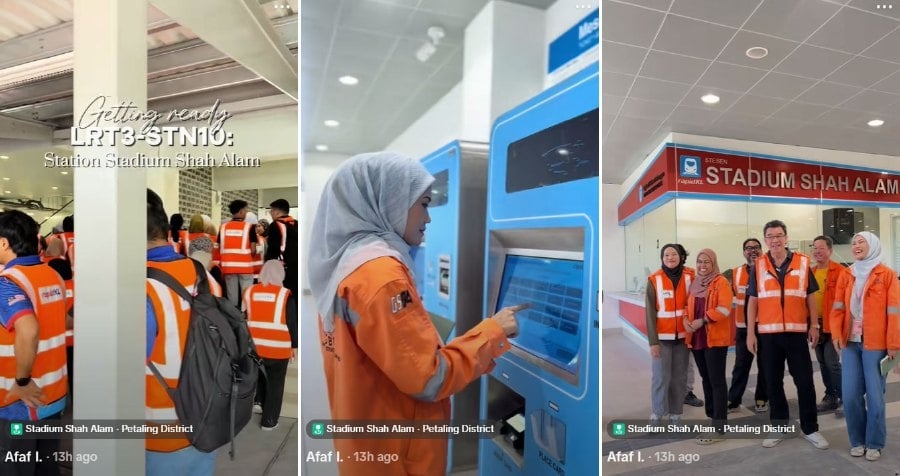 #NSTviral: LRT3 engineer's viral video offers behind-the-scenes look at new line [WATCH]
