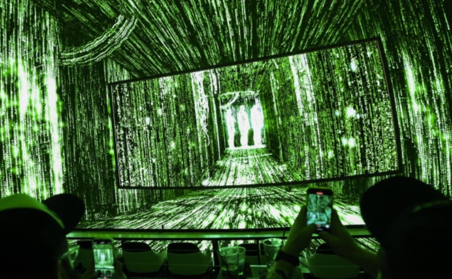 #SHOWBIZ: 'The Matrix is everywhere': cinema bets on immersion