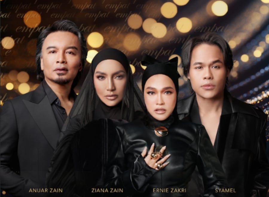 #SHOWBIZ: Ziana, Anuar, Ernie and Syamel to hold family concert in October