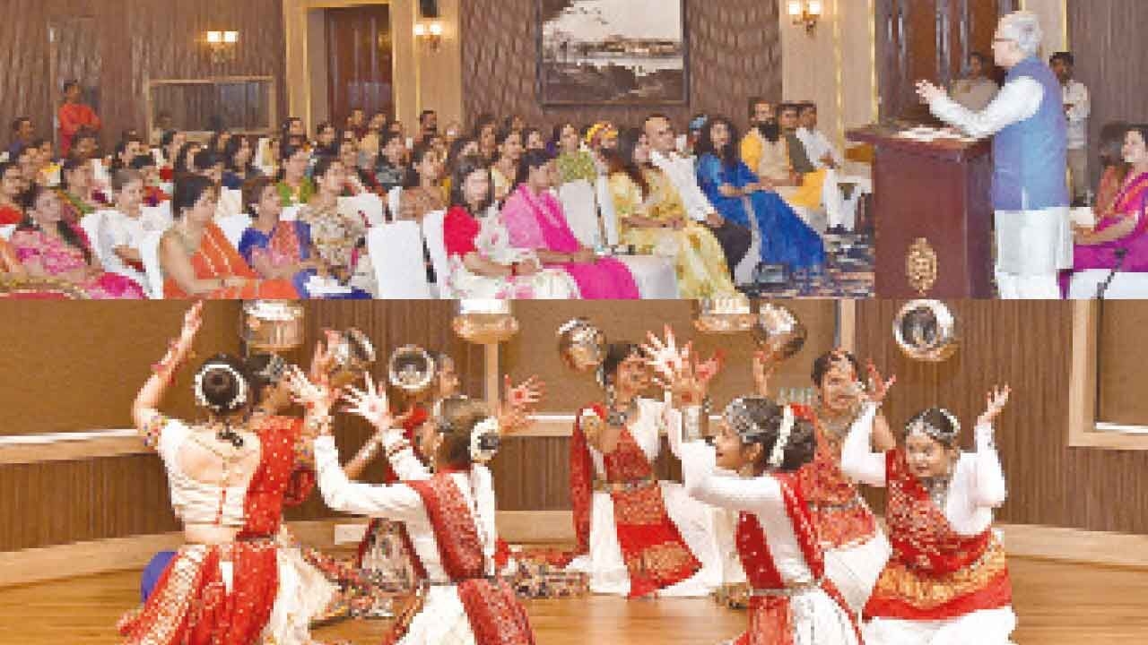Maha, Gujarat Foundation Day celebrations held in a grand manner