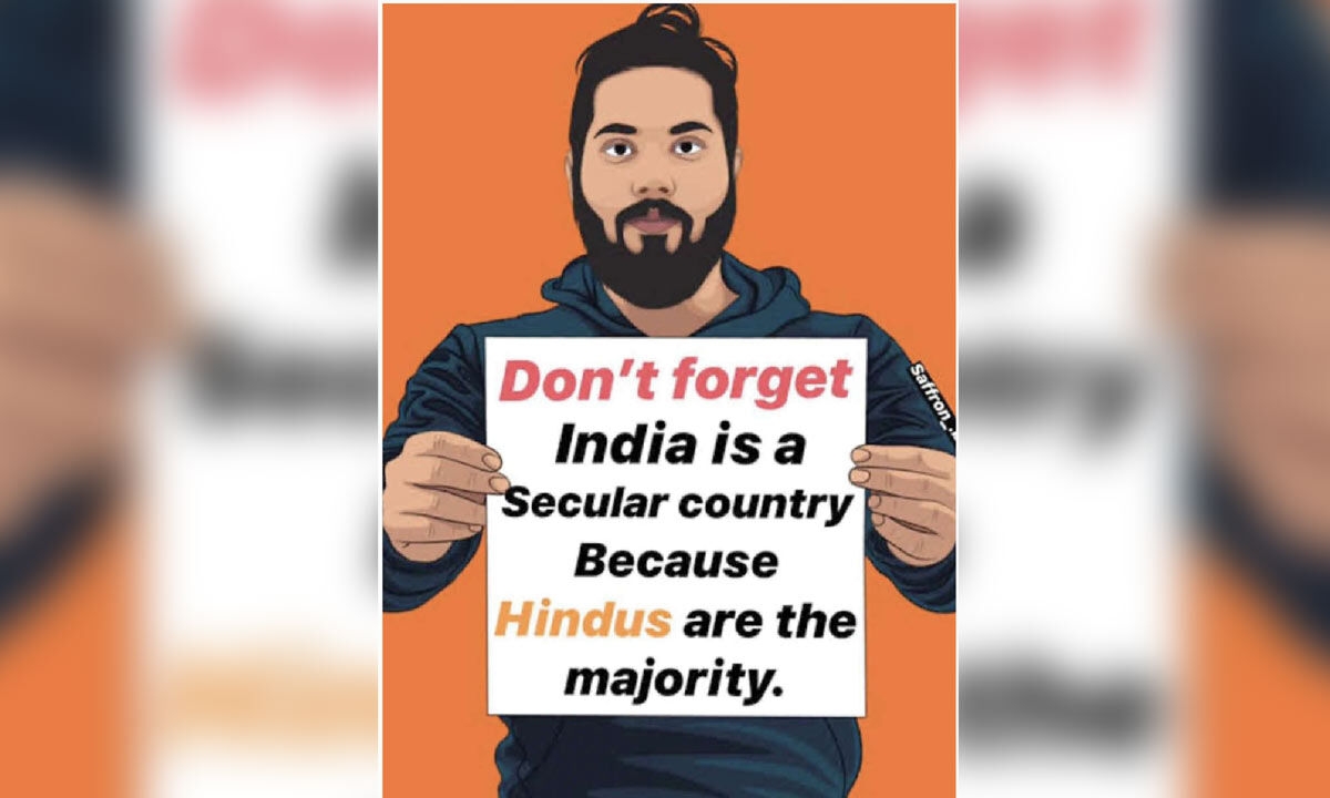 Not colonial constitution but Hindu majority sustains India's secular demoracy
