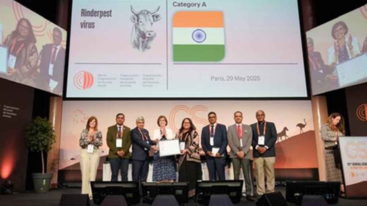 ICAR-NIHSAD Bhopal designated as containment facility for Rinderpest virus