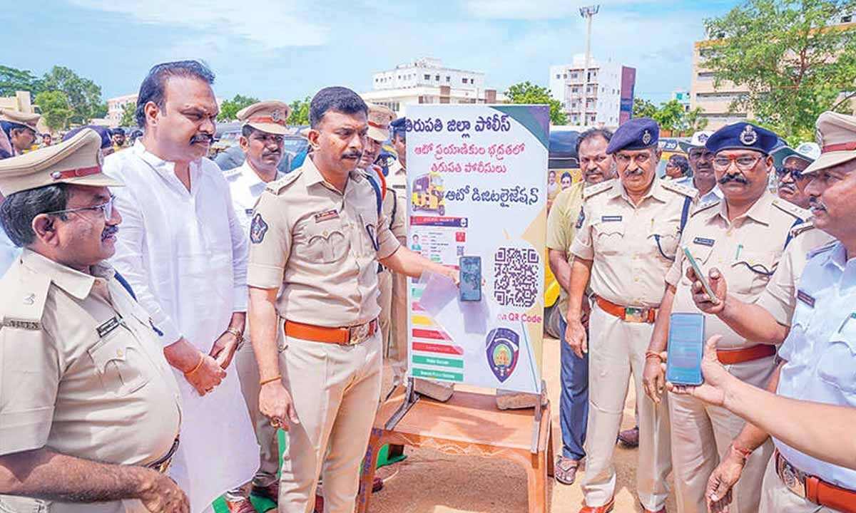 Tirupati autos get smart IDs to boost passenger safety