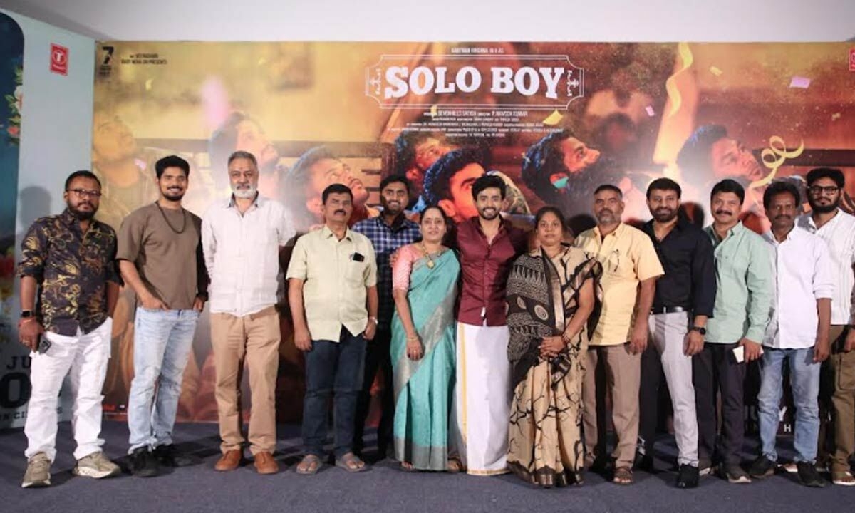Gautam Krishna Donates Rs 1 Lakh to Martyr's Family at ‘Solo Boy' Trailer Launch