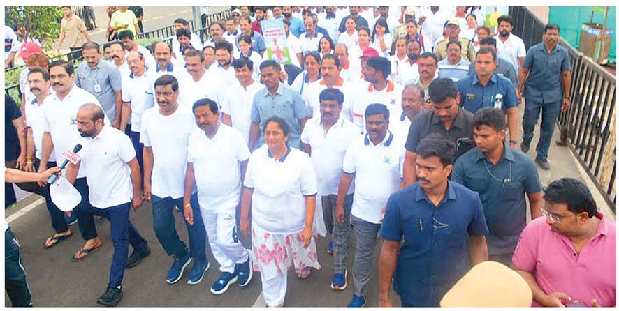 Yoga sessions take centre stage