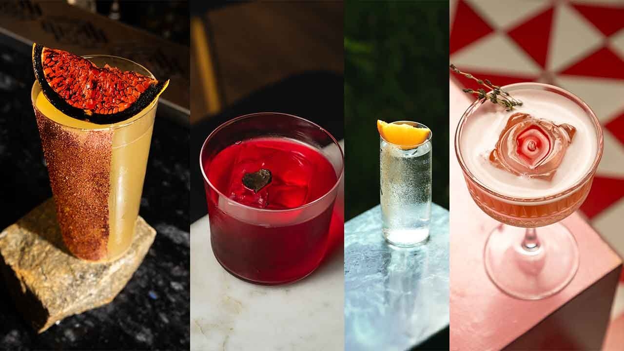 Craft cocktails infused with panchphoran magic