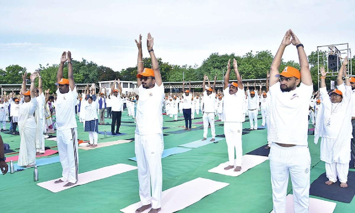 Embrace yoga as way of life: Collector