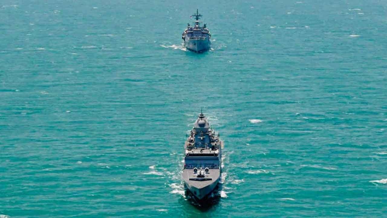 INS Nilgiri joins ENC, makes city of destiny her home port