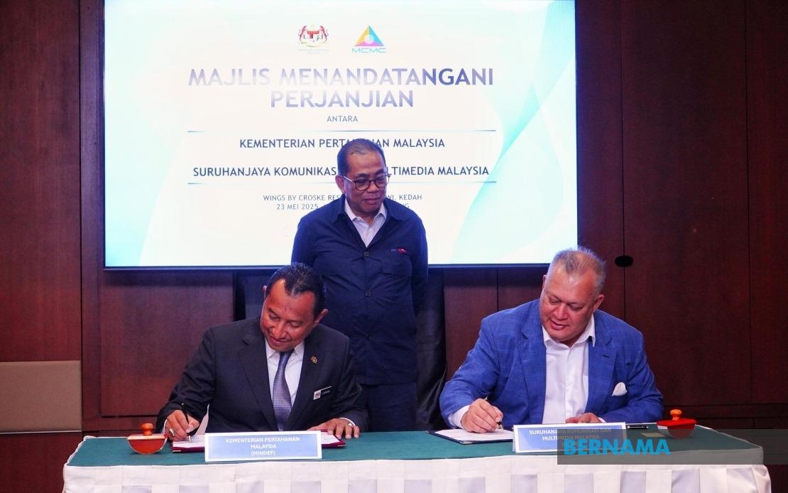 MCMC, MINDEF Sign Agreement On Long-Range Air Defence Radar System For RMAF