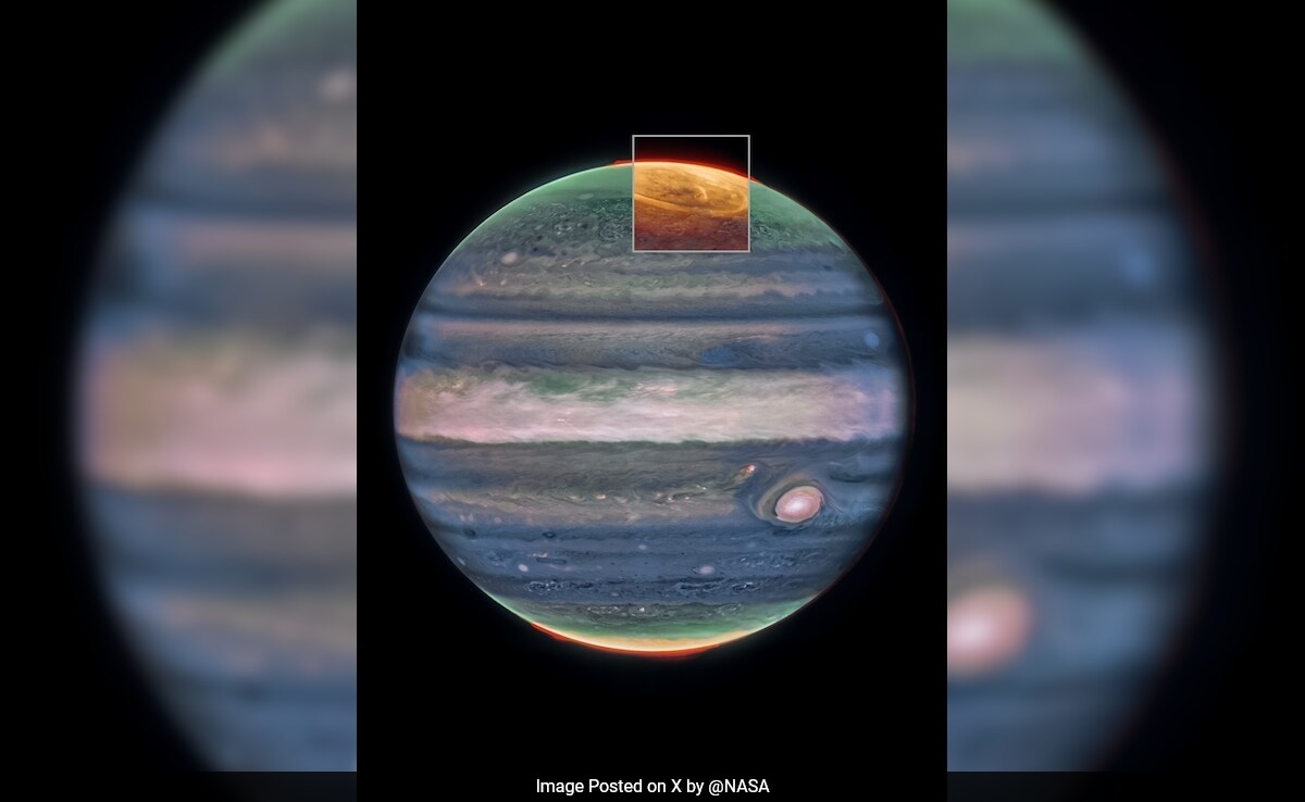 "100 Times Brighter": NASA's Webb Telescope Captures New Details Of Auroras On Jupiter