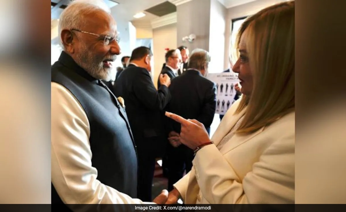 "You Are The Best, Trying To Be As You": Italy PM Meloni Tells PM Modi