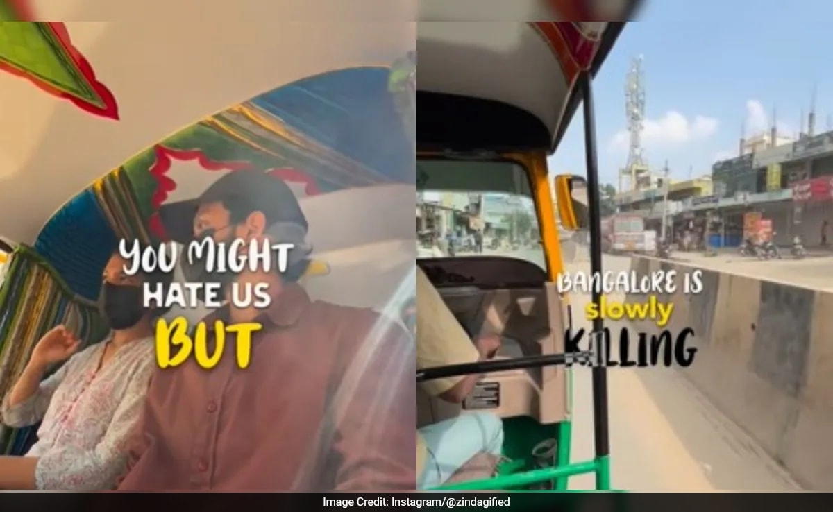 "Bangalore Is Killing Us": Entrepreneur Couple Leaves City, Blames Pollution In Viral Video
