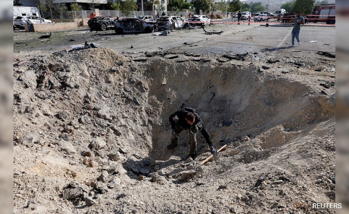 Pics: Iran Fires Cluster Bomb As Conflict With Israel Enters 8th Day