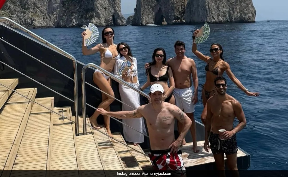 Amy Jackson And Ed Westwick's Capri Holiday Sums Up Italian Summer Vibes