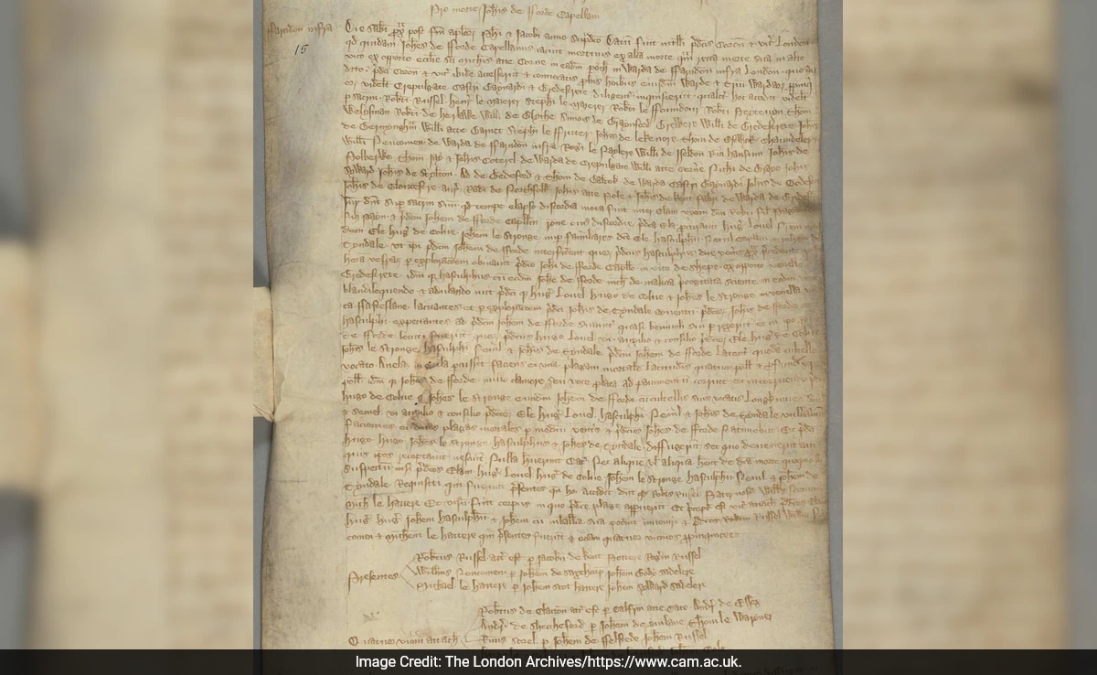 Sex, Power And A Medieval Murder: Priest's 1337 Death Mystery Finally Solved