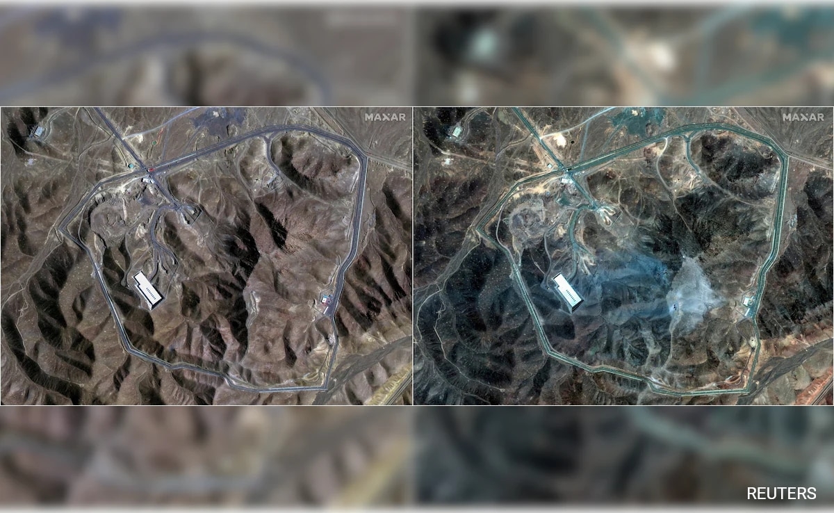 Satellite Images Indicate Severe Damage To Iran's Fordow, But Doubts Remain