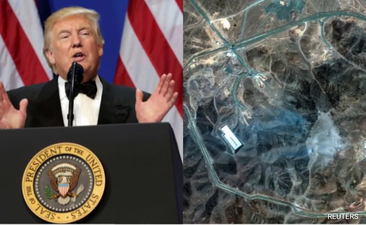 "Bullseye": Trump Claims "Monumental Damage" To Iran Nuclear Sites
