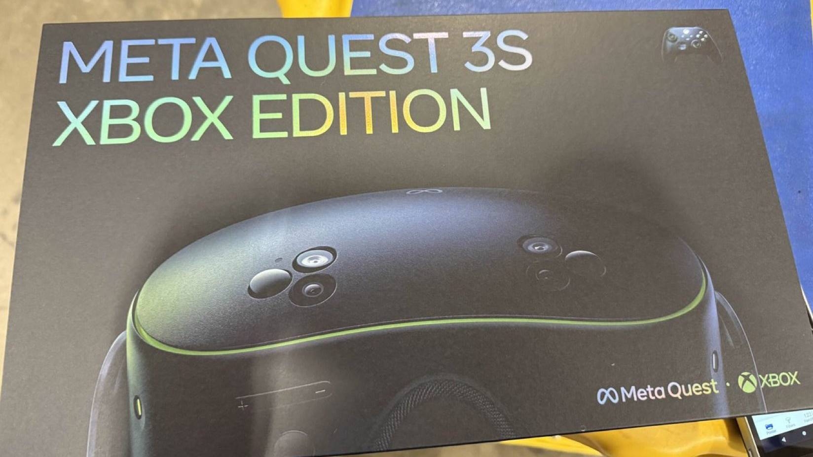 Meta Quest 3S Xbox Edition image leaks and it could arrive this week — here's what we know
