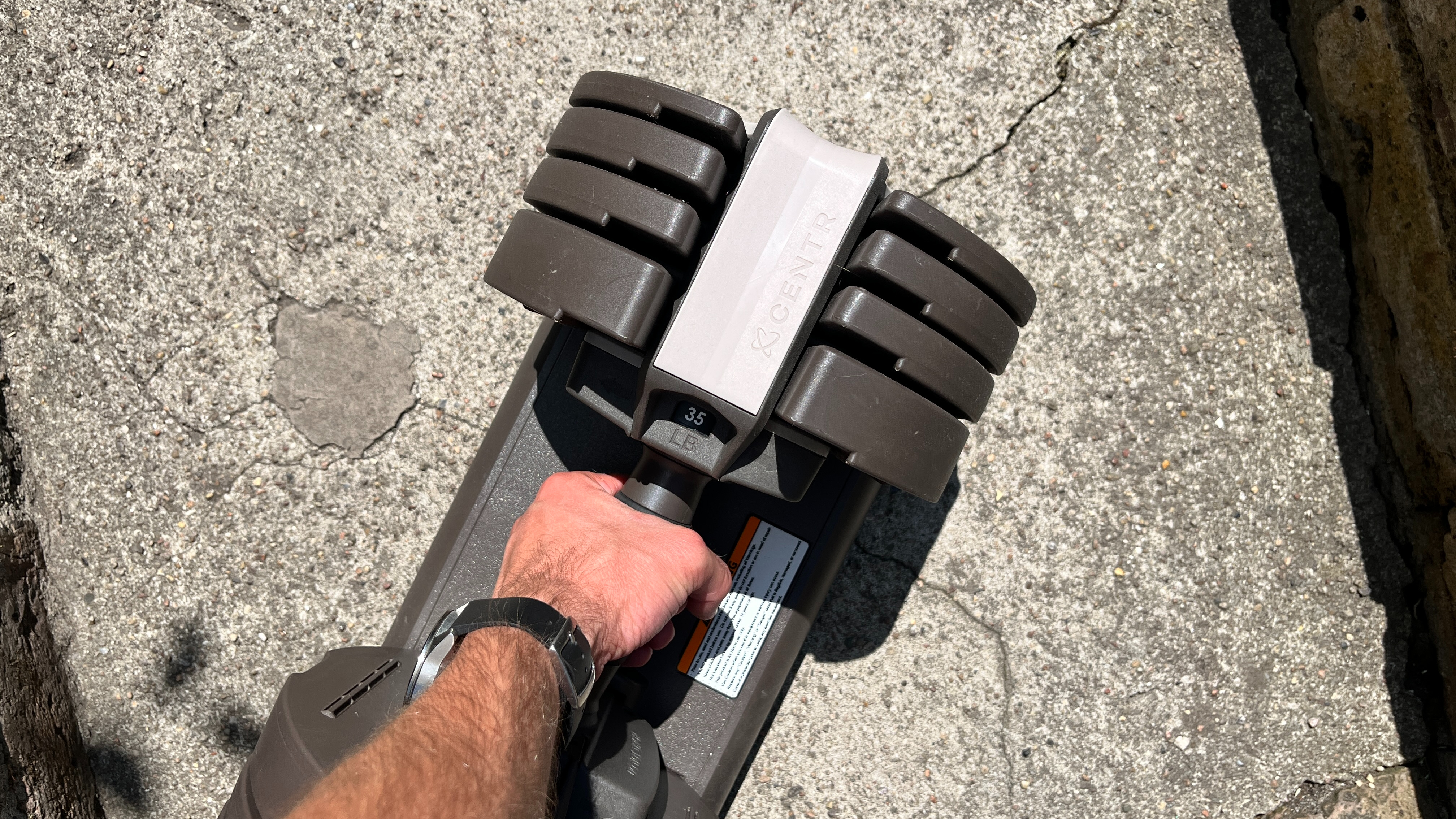 I won't shut up about these adjustable dumbbells — and they were forged by Thor