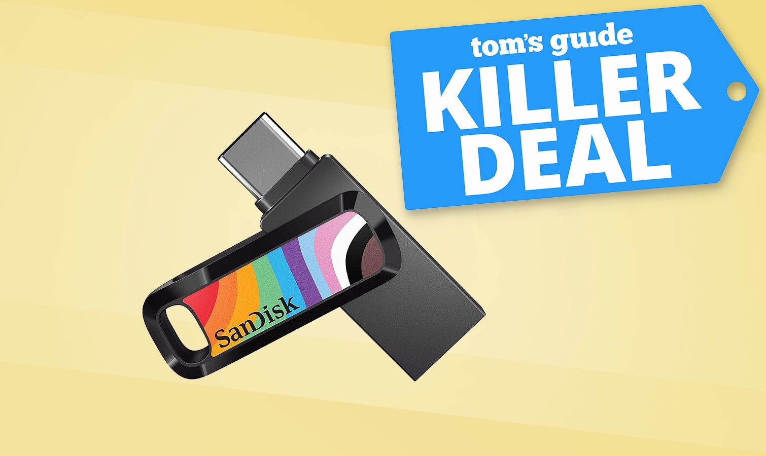 This handy 128GB USB-C flash drive makes my job a breeze — and it's just $17 right now