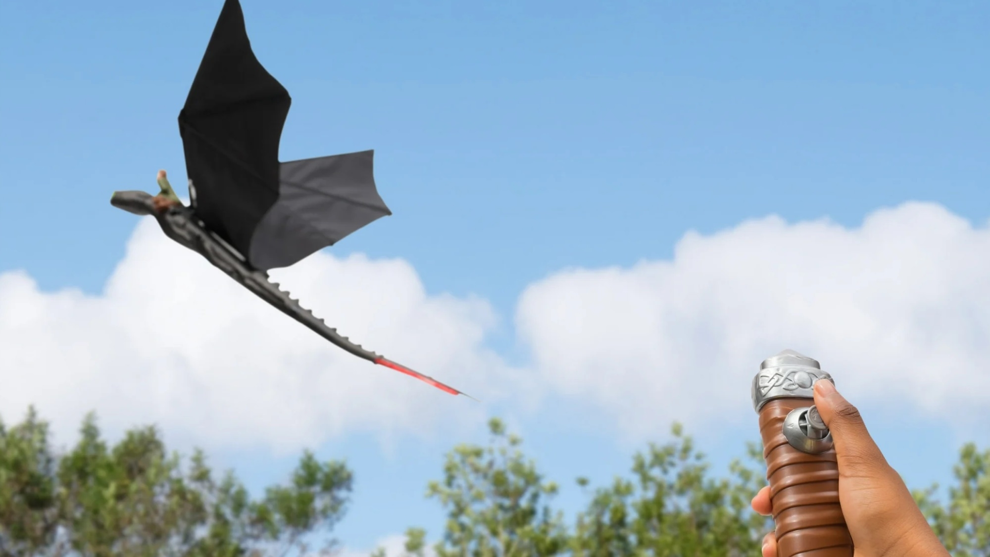 This new How to Train Your Dragon toy made me feel like a Night Fury — and it's here right in time for the live action movie release