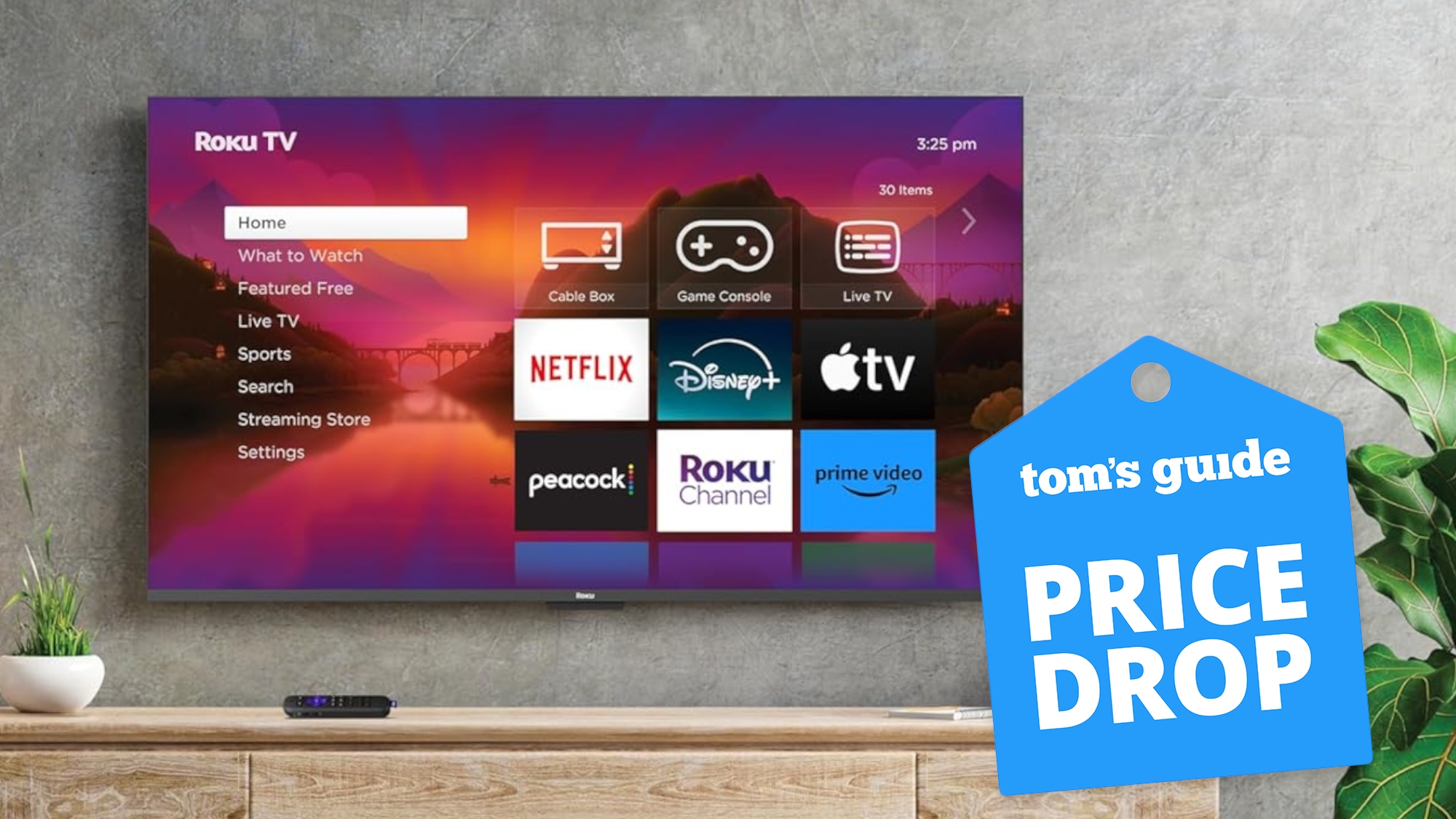 Not a typo! This 75-inch QLED Roku TV is 50% off right now