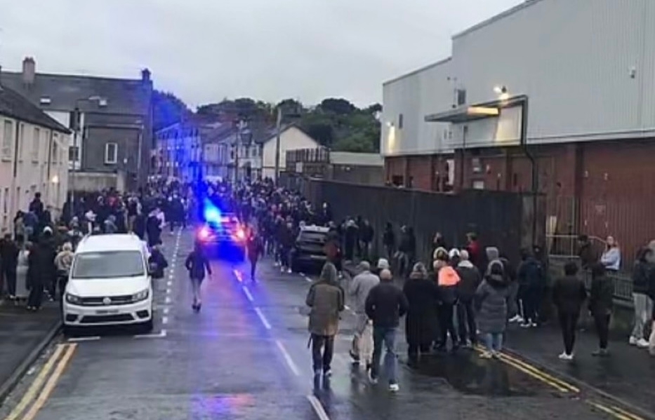 VIDEO: Thousands of Ballymena Locals Protest After Second Alleged Rape in Two Weeks