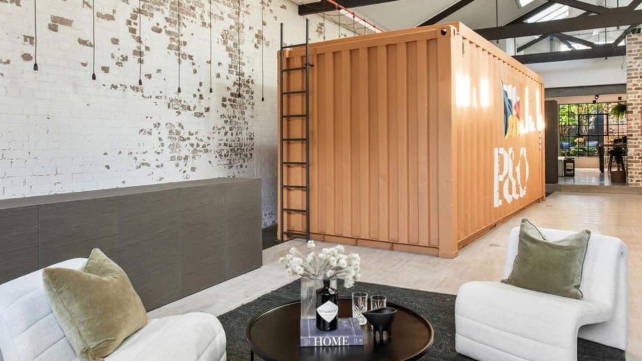 Weird act leaves family with ship container in home