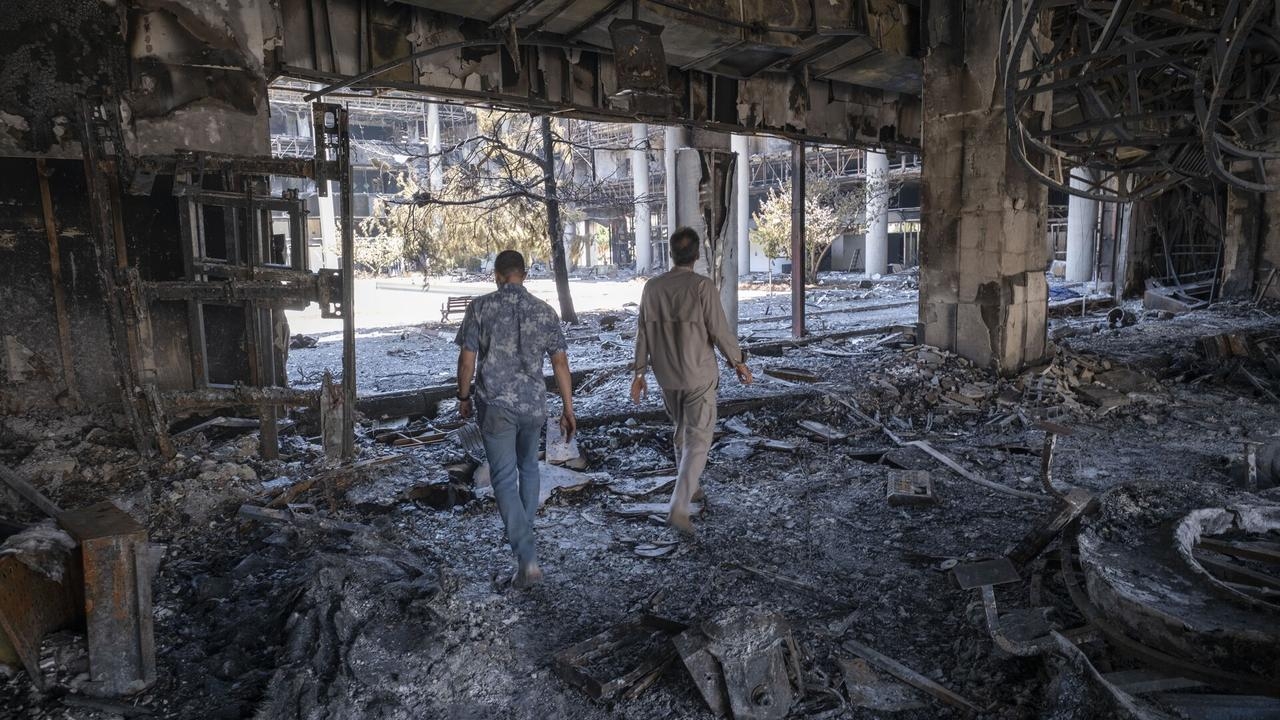 Inside the Iranian news station targeted by Israeli air strike exposed