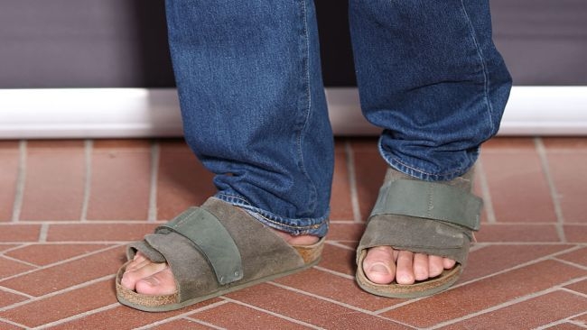 Simon Baker shocks as the Aussie actor attends major film festival in open-toe Birkenstocks