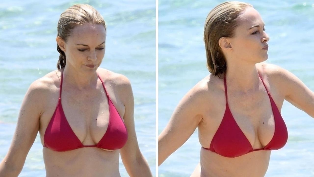 Movie star Heather Graham, 55, rocks string bikini on holiday in Italy