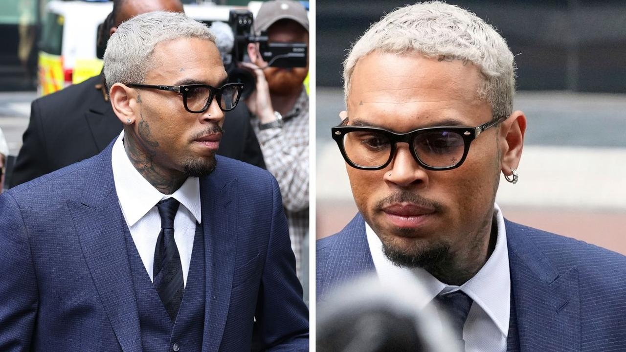 Chris Brown arrives at London court after allegedly hitting producer with bottle in Mayfair club