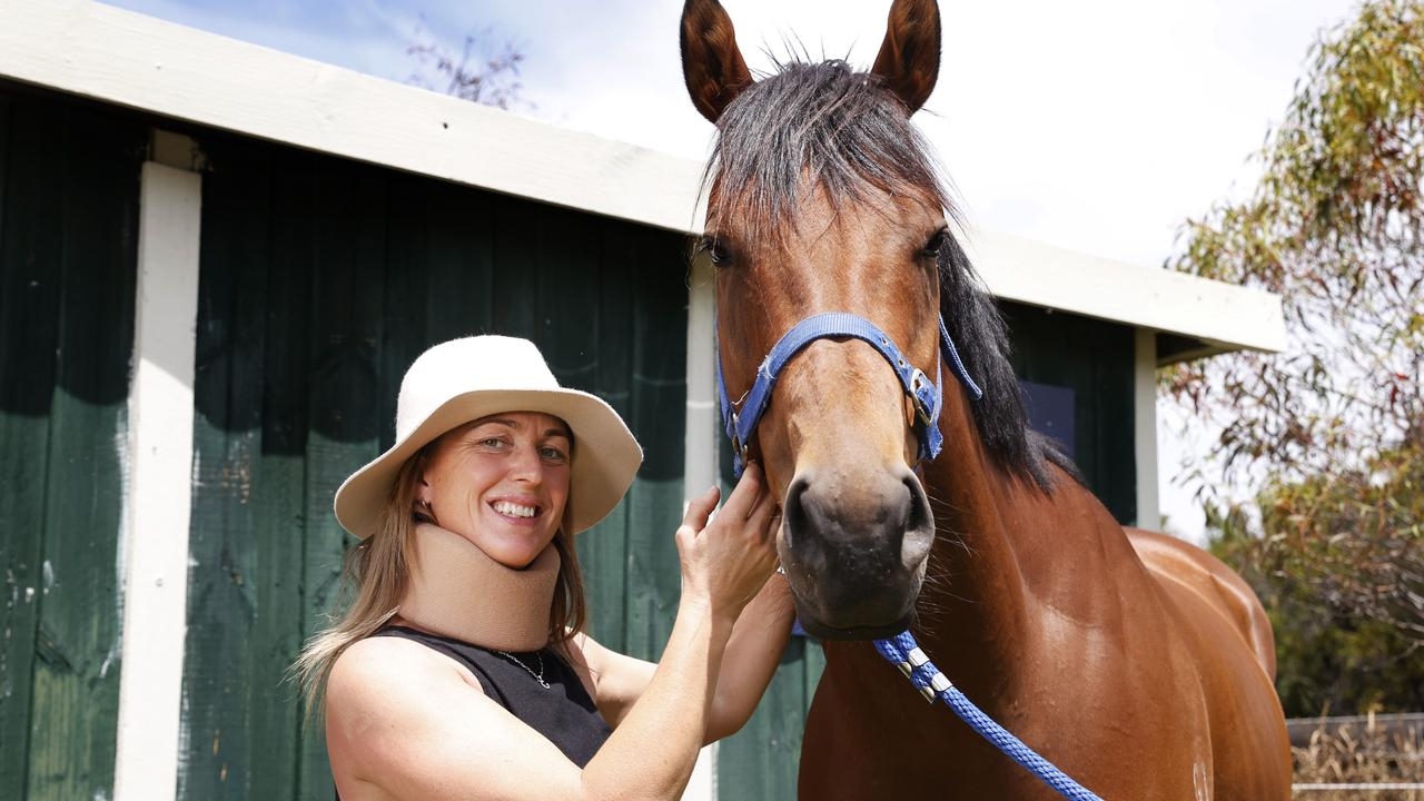 Craig Newitt convinces Tasmanian trainer Sigrid Carr to test Thespian Waters at Flemington